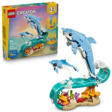 Konstruktorius LEGO® Creator 3in1 delfinai 31385, 542 vnt.