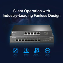 Switch, TP-LINK, TL-SG108-M2, Desktop / pedestal, TL-SG108-M2