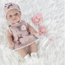 Žaislinė lėlė kūdikis, su priedais, 30 cm, ZJA215301