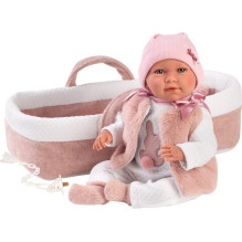Doll - baby Llorens Mimi Rosa 74012, 42 cm