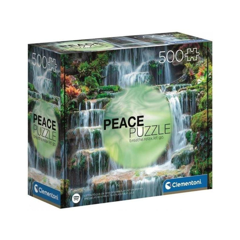 Puzzle Clementoni Peace The Flow 35117, 500 pcs