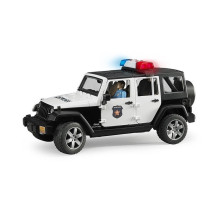 Toy car bruder police wrangler 2526