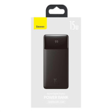 Nešiojamas įkroviklis Baseus Bipow, 10000 mAh, 15W pilka
