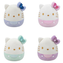 Pliušinis žaislas Squishmallows Hello Kitty Embossed Bows