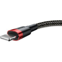 Kabelis BASEUS USB Type A M, Lightning M, 1m, juodas
