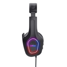 HEADPHONES GAMING GXT416 ZIROX TRUST BLACK