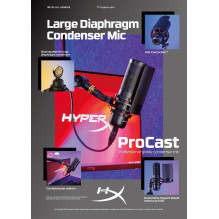 MICROPHONE PROCAST / 699Z0AA HYPERX MICROPHONE PROCAST / 699Z0AA HYPERX