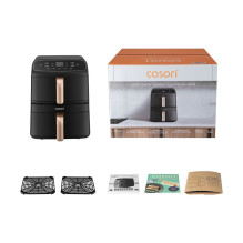 COSORI Turbo Tower Compact Air fryer 8.6 L Black
