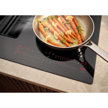 Induction hob with built-in extractor ELECTROLUX ECC83443CZ SaphirMatt black matt 80 cm