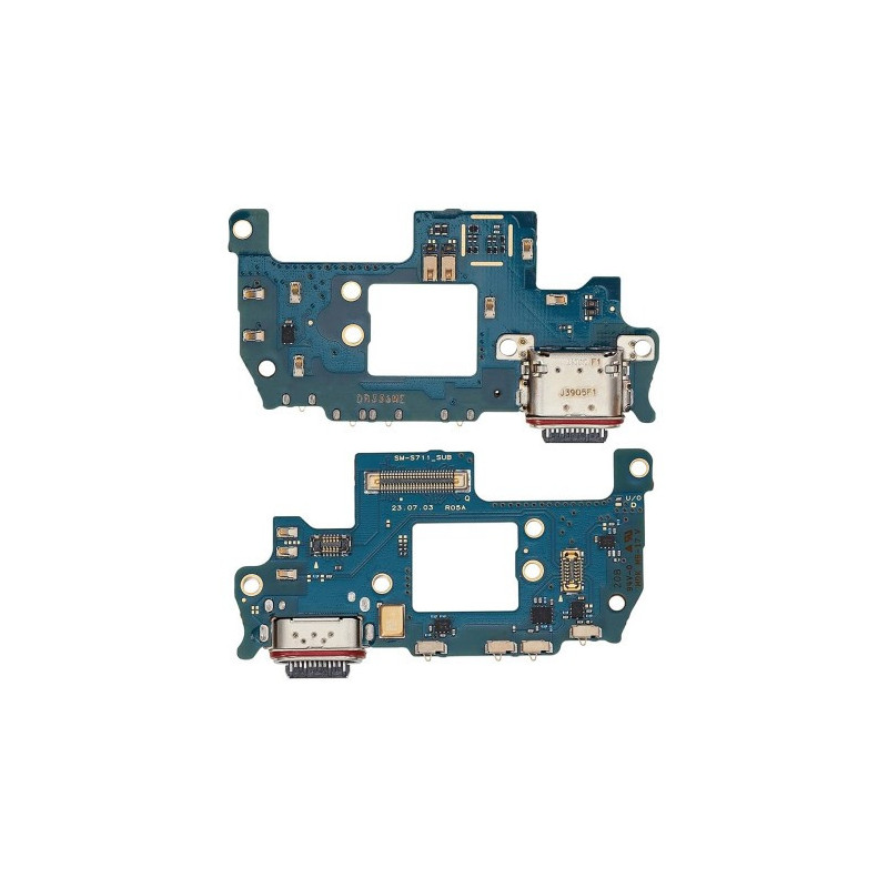 Krovimo lizdas skirtas Samsung S711 S23 FE su lanksčiąja jungtimi / plata OEM