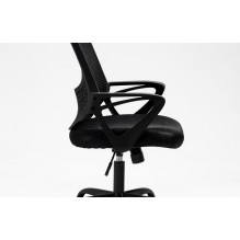 Office Chair - Activejet YK507 Mesh Backrest, Adjustable Height, Black