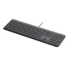 Klaviatūra - Logitech Signature Slim Wired K620 for Business (Windows, ChromeOS, macOS, žemoprofiliai mygtukai)