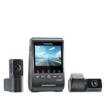 Vaizdo registratorius - VIOFO A329T 3CH GPS vaizdo įrašymo įrenginys (H.264, 2.4" ekranas, Wi-Fi, MicroSD iki 512GB Vaizdo registratorius - VIOFO A329T 3CH GPS vaizdo įrašymo įrenginys (H.264, 2.4" ekranas, Wi-Fi, MicroSD iki 512GB