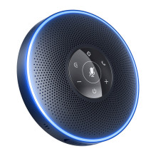 Conference speaker - Emeet OfficeCore M220 wireless speaker (4 microphones, USB-C, Bluetooth, AUX, chain, black)
