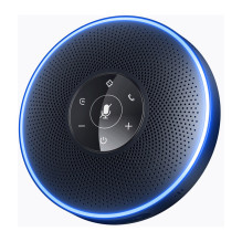 Conference speaker - Emeet OfficeCore M220 wireless speaker (4 microphones, USB-C, Bluetooth, AUX, chain, black)