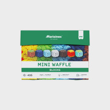 Konstruktorius - Marioinex Mini Waffle Statybiniai Blokai (406 vnt., įvairių spalvų) Konstruktorius - Marioinex Mini Waffle Statybiniai Blokai (406 vnt., įvairių spalvų)