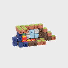 Constructor - Marioinex Mini Waffle Building Blocks (406 pcs., various colors) Constructor - Marioinex Mini Waffle Building Blocks (406 pcs., various colors)