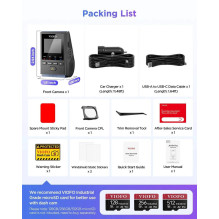 Vaizdo registratorius - VIOFO A119M Pro (3840x2160, GPS, Wi-Fi, MicroSD iki 512GB)