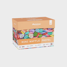 Konstruktorius - Marioinex Mini Vaflių Statybiniai Blokai (400 vnt., pastelinė marga) Konstruktorius - Marioinex Mini Vaflių Statybiniai Blokai (400 vnt., pastelinė marga)