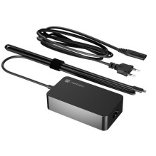Power supply - NATEC Grayling USB-C charger (65W, 110-240V, 2.7m cable) black