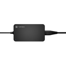 Power supply - NATEC Grayling USB-C charger (65W, 110-240V, 2.7m cable) black