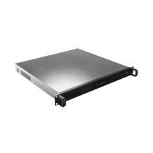 Kompiuterio korpusas - Lanberg SC01-4201-10B 1U Rackmount serverio šasis (5 diskų, 1 PCIe lizdas, juodas)