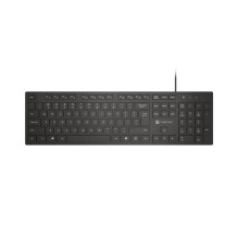 Keyboard - Natec Herring US Multimedia Slim Keyboard (105 keys, wired, 1.5m cable, black) Keyboard - Natec Herring US Multimedia Slim Keyboard (105 keys, wired, 1.5m cable, black)