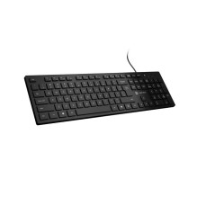 Keyboard - Natec Herring US Multimedia Slim Keyboard (105 keys, wired, 1.5m cable, black) Keyboard - Natec Herring US Multimedia Slim Keyboard (105 keys, wired, 1.5m cable, black)