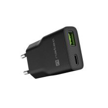 Charger - NATEC RIBERA GAN SLIM 20W USB-A + USB-C mains charger black Charger - NATEC RIBERA GAN SLIM 20W USB-A + USB-C mains charger black