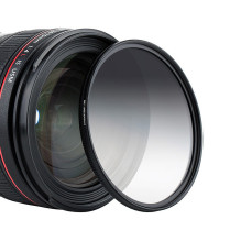 Fotografijos filtras - JJC 58mm laipsniškas ND filtras (4 žingsniai, HD optinis stiklas, atsparus įbrėžimams / aliejui /