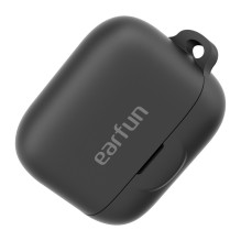 Belaidės ausinės - EarFun Air Pro 4+ ANC TWS (Bluetooth 6.0, 12h baterija, dvigubi garsiakalbiai) Juoda