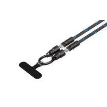 Havit CB6340 - įkrovimo laidas, 1,2 m (juodas / mėlynas)