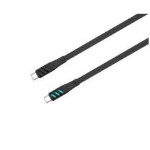 „Havit CB6254“ – USB C tipo į USB C tipo įkrovimo laidas, 1 m (juodas)