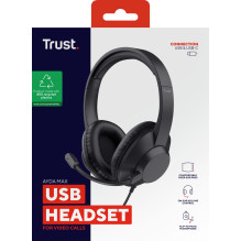 AUSINĖS AYDA MAX USB / 25461 TRUST AUSINĖS AYDA MAX USB / 25461 TRUST
