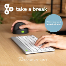 KLAVIATŪRA WRL COMPACT BREAK / BALTI RGOCOUSWLWH R-GO ĮRANKIAI