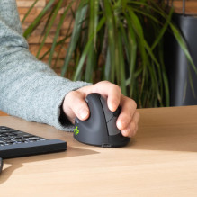MOUSE USB OPTICAL WRL / LEFT BLACK RGOHEWLL R-GO ĮRANKIAI