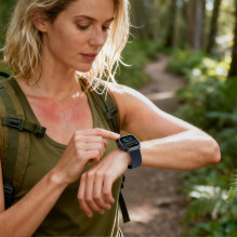 Tech-Protect Nylon Pro Strap for Apple Watch (44 / 45 / 46 / 49 mm) - Navy Blue