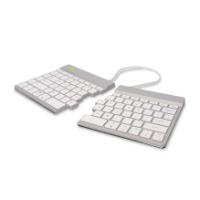 KEYBOARD WRL COMPACT BREAK / BALTI RGOSBUSWLWH R-GO ĮRANKIAI