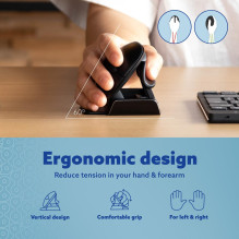 MOUSE USB OPTICAL WRL TWISTER / BLACK RGOTWBMWLBL R-GO TOOLS