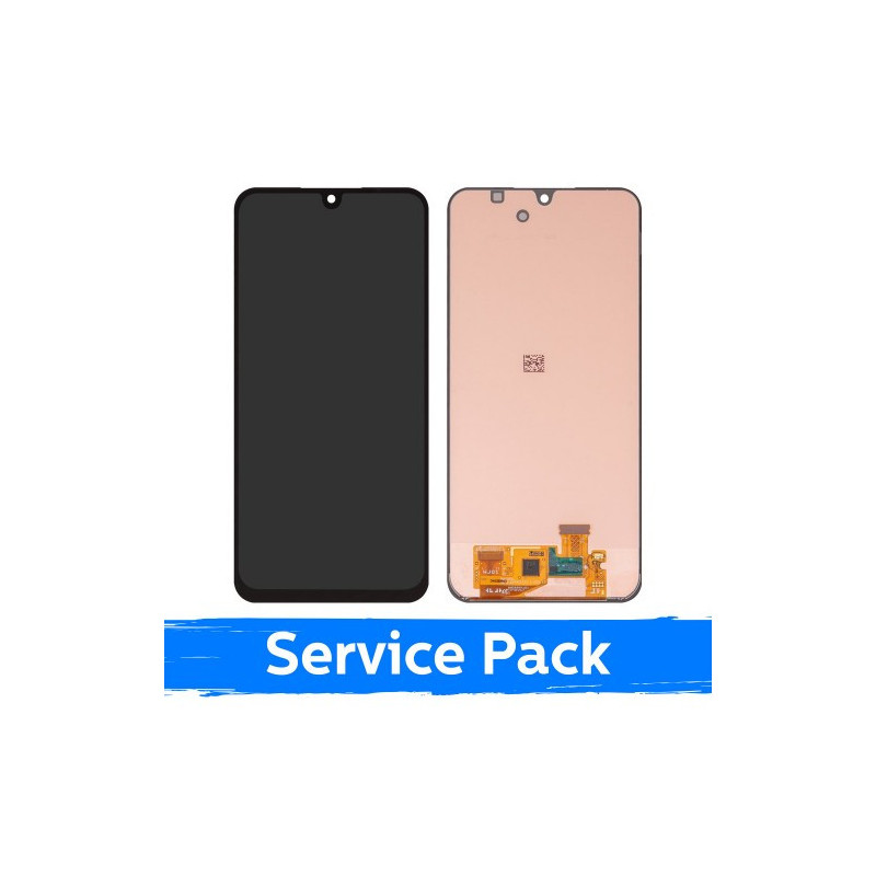 Ekranas skirtas Samsung A165 A16 4G juodas (Service Pack) (NF version)