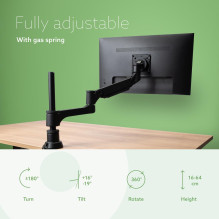 MONITOR ACC ARM CAPARO SINGLE / RGOVLCA4SI R-GO TOOLS