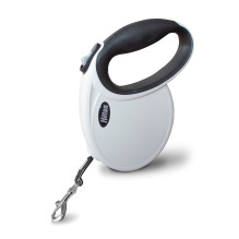 HILTON Smart dog M (20kg) - retractable leash - white-black - 4 m