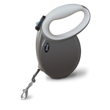 HILTON Smart dog XL (40kg) - retractable leash - brown-beige - 7 m