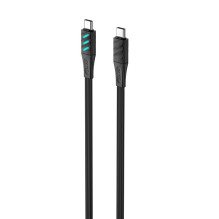USB Kabelis - Havit CB6254 USB Type-C į USB Type-C 1m Power Delivery Juodas USB Kabelis - Havit CB6254 USB Type-C į USB Type-C 1m Power Delivery Juodas