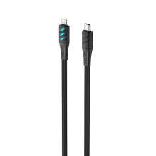 USB Charging Cable - Havit CB6255 USB-C to Lightning 1m 27W Black