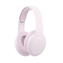 Belaidės Ausinės - Havit H633BT On-Ear Bluetooth 5.3 su 20h Grojimo Laiku, Rožinės Belaidės Ausinės - Havit H633BT On-Ear Bluetooth 5.3 su 20h Grojimo Laiku, Rožinės