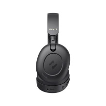 Wireless Headphones - Havit H655BT Bluetooth, 76h Battery Life, ANC, USB Type-C, Black