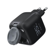 Charger - Havit UC250 A-EU 35W GaN Travel with 0.7m Cable Black Charger - Havit UC250 A-EU 35W GaN Travel with 0.7m Cable Black