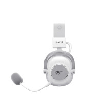 Headphones - HAVIT H2002YG Wireless Gaming Headphones 2.4GHz 10m Range White / Gray Headphones - HAVIT H2002YG Wireless Gaming Headphones 2.4GHz 10m Range White / Gray