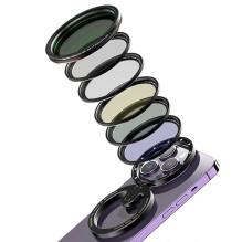 Kameros objektyvo filtras - Ulanzi HP 013 Magfilter Magsafe objektyvo rinkinys 6 filtrai Kameros objektyvo filtras - Ulanzi HP 013 Magfilter Magsafe objektyvo rinkinys 6 filtrai